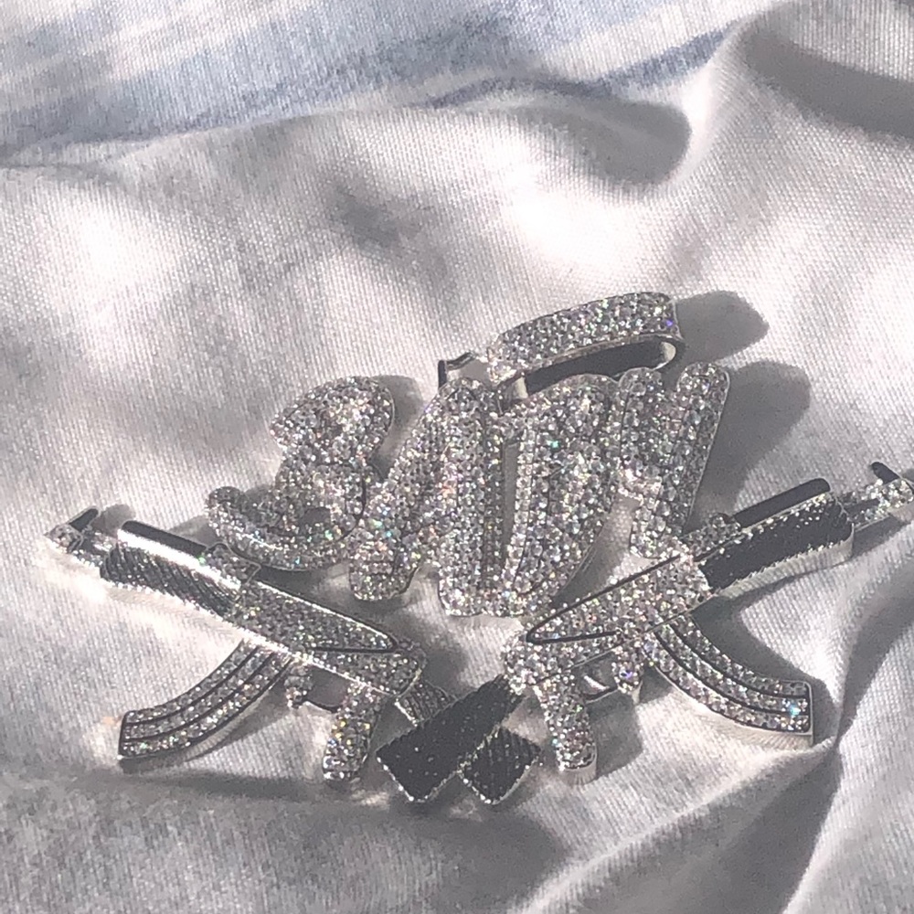 Iced out pendant